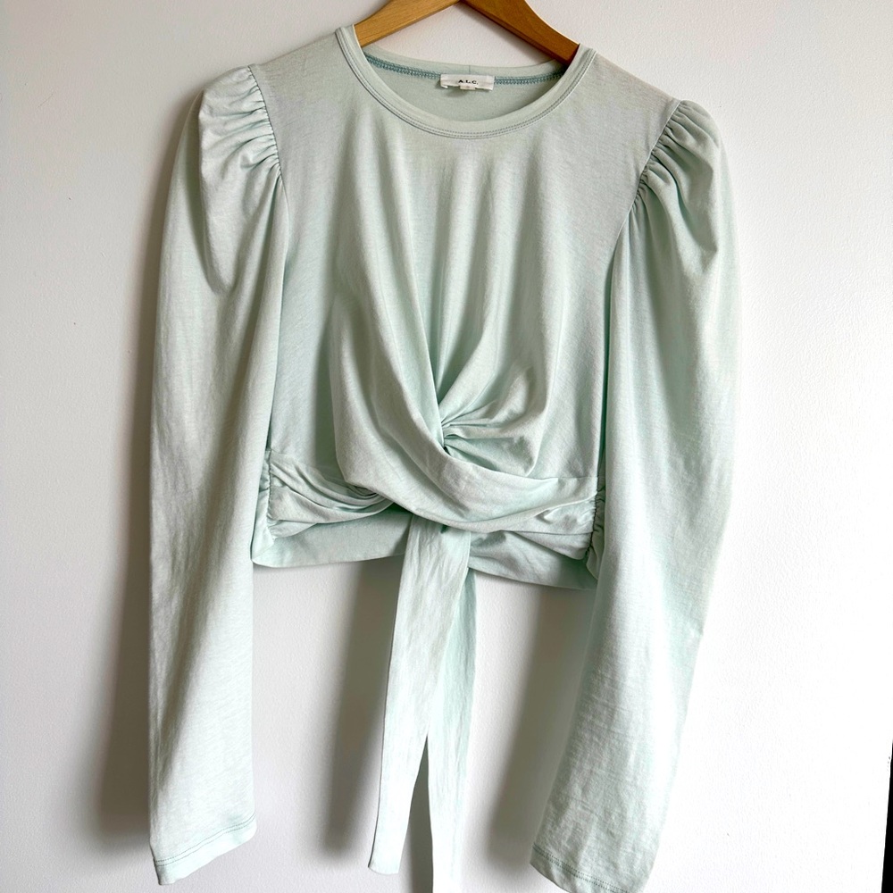 ALC Long Sleeve Top with back tie